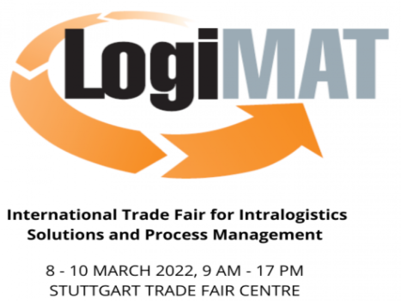 2022 LOGIMAT March 8–10 in Stuttgart, Germany